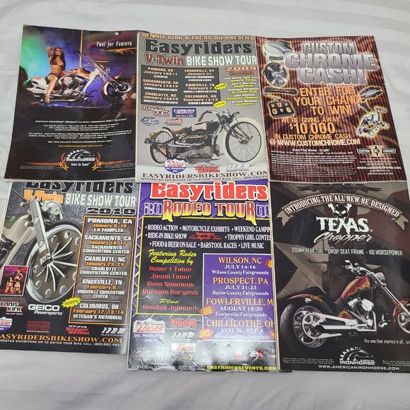 Easyriders Magazines Lot (X6) - Picture 2 of 2